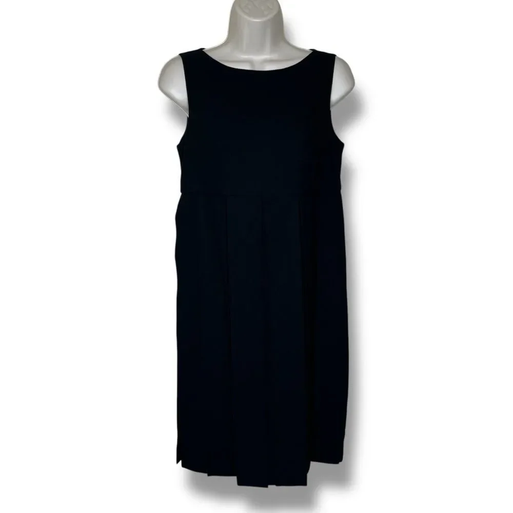Cabi Flapper Empire Waist Black Sleeveless Car Wash Shift Dress 236 Women Size 4